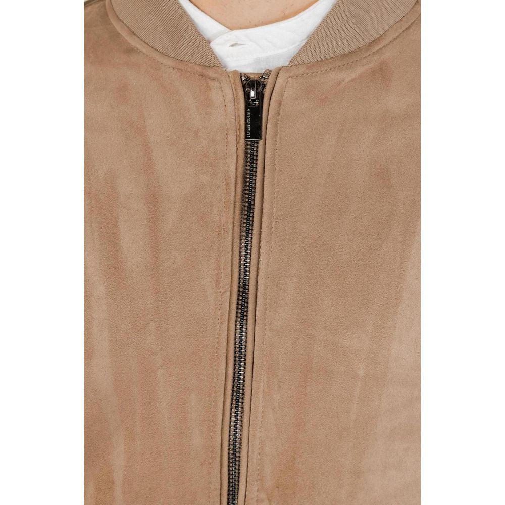 Hamaki-Ho Brown Polyester Jackets & Coat -   -  Hamaki-Ho.