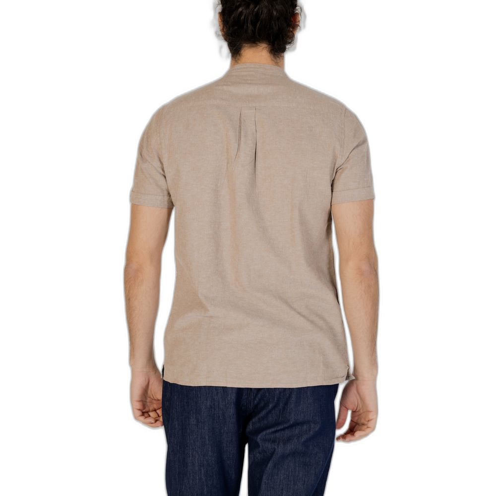 Hamaki-Ho Beige Linen Shortsleeve -   -  Hamaki-Ho.