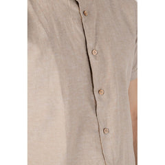 Hamaki-Ho Beige Linen Shortsleeve -   -  Hamaki-Ho.