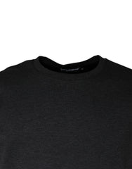 Dolce & Gabbana Dark Gray Camouflage Crew Neck T-shirt -   -  Dolce & Gabbana.