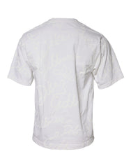 Dolce & Gabbana White Logo Print Cotton Crew Neck T-shirt -   -  Dolce & Gabbana.