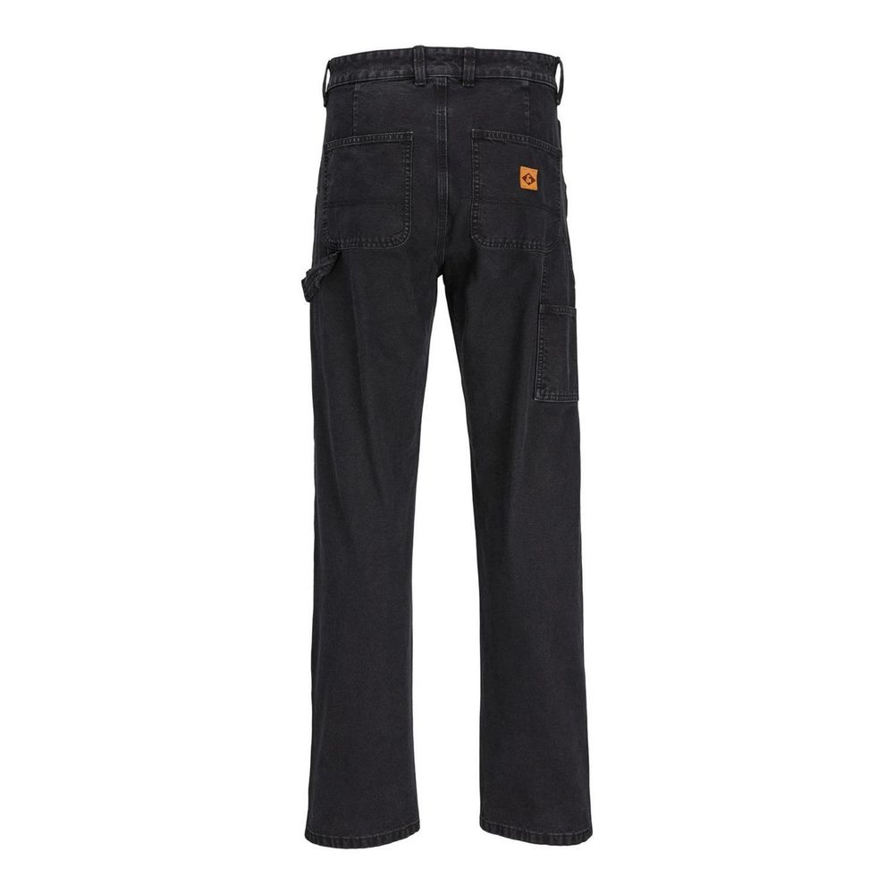 Jack Jones Black Cotton Relaxed Fit Jean -   -  Jack Jones.
