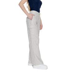 Street One Beige Linen Pant -   -  Street One.