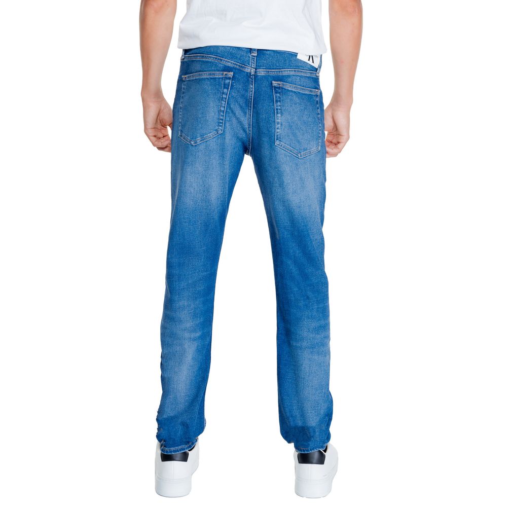 Calvin Klein Jeans Blue Recycled Cotton Jeans & Pant -   -  Calvin Klein Jeans.