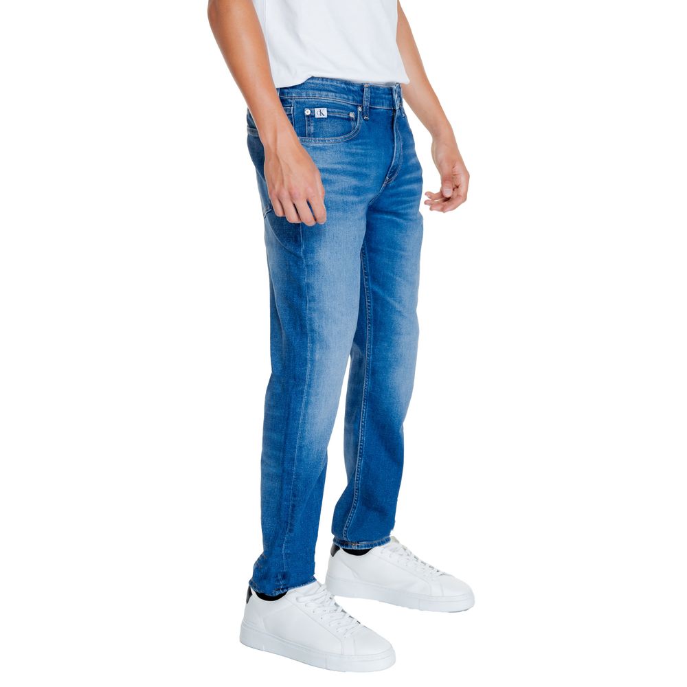 Calvin Klein Jeans Blue Recycled Cotton Jeans & Pant -   -  Calvin Klein Jeans.