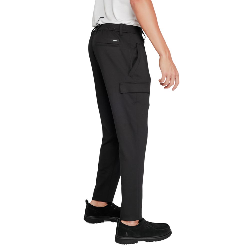 Calvin Klein Black Recycled Polyester Joggers Workout Pant -   -  Calvin Klein.
