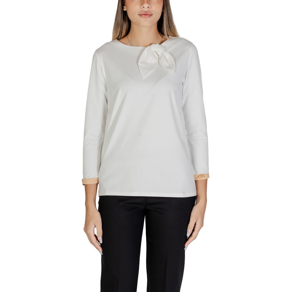Alviero Martini Prima Classe White Cotton Long Sleeve -   -  Alviero Martini Prima Classe.