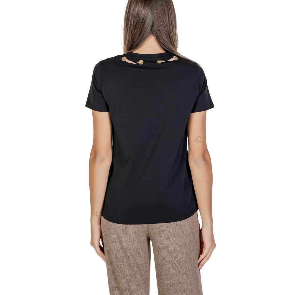 Alviero Martini Prima Classe Black Cotton T-Shirt -   -  Alviero Martini Prima Classe.