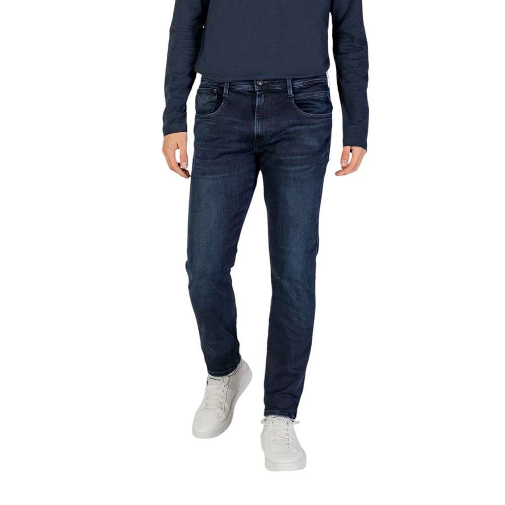 Replay Blue Cotton Jeans & Pant -   -  Replay.