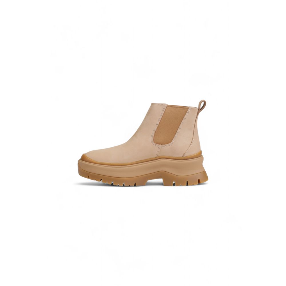 Timberland Beige Suede Leather Ankle -   -  Timberland.