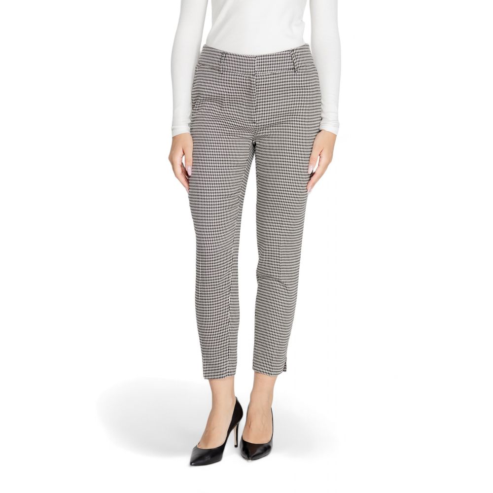 Only Black Polyester Pant -   -  Only.