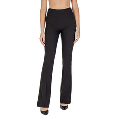 Sandro Ferrone Black Polyester Pant -   -  Sandro Ferrone.