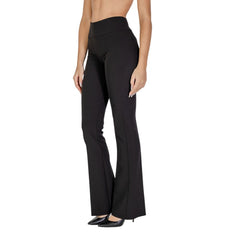 Sandro Ferrone Black Polyester Pant -   -  Sandro Ferrone.