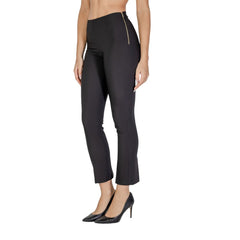 Sandro Ferrone Black Polyester Pant -   -  Sandro Ferrone.