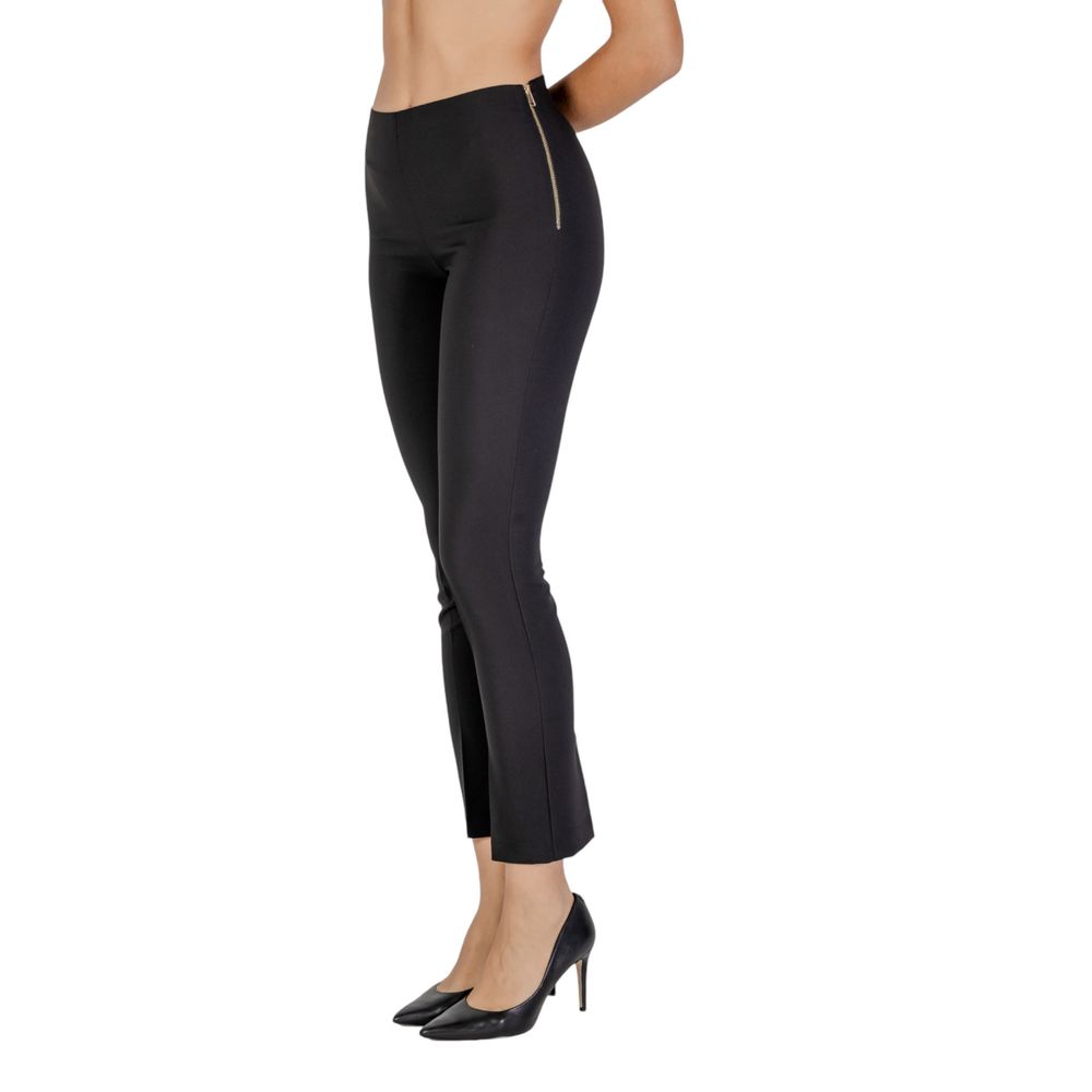 Sandro Ferrone Black Polyester Pant -   -  Sandro Ferrone.