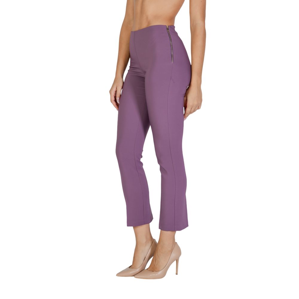 Sandro Ferrone Purple Polyester Pant -   -  Sandro Ferrone.