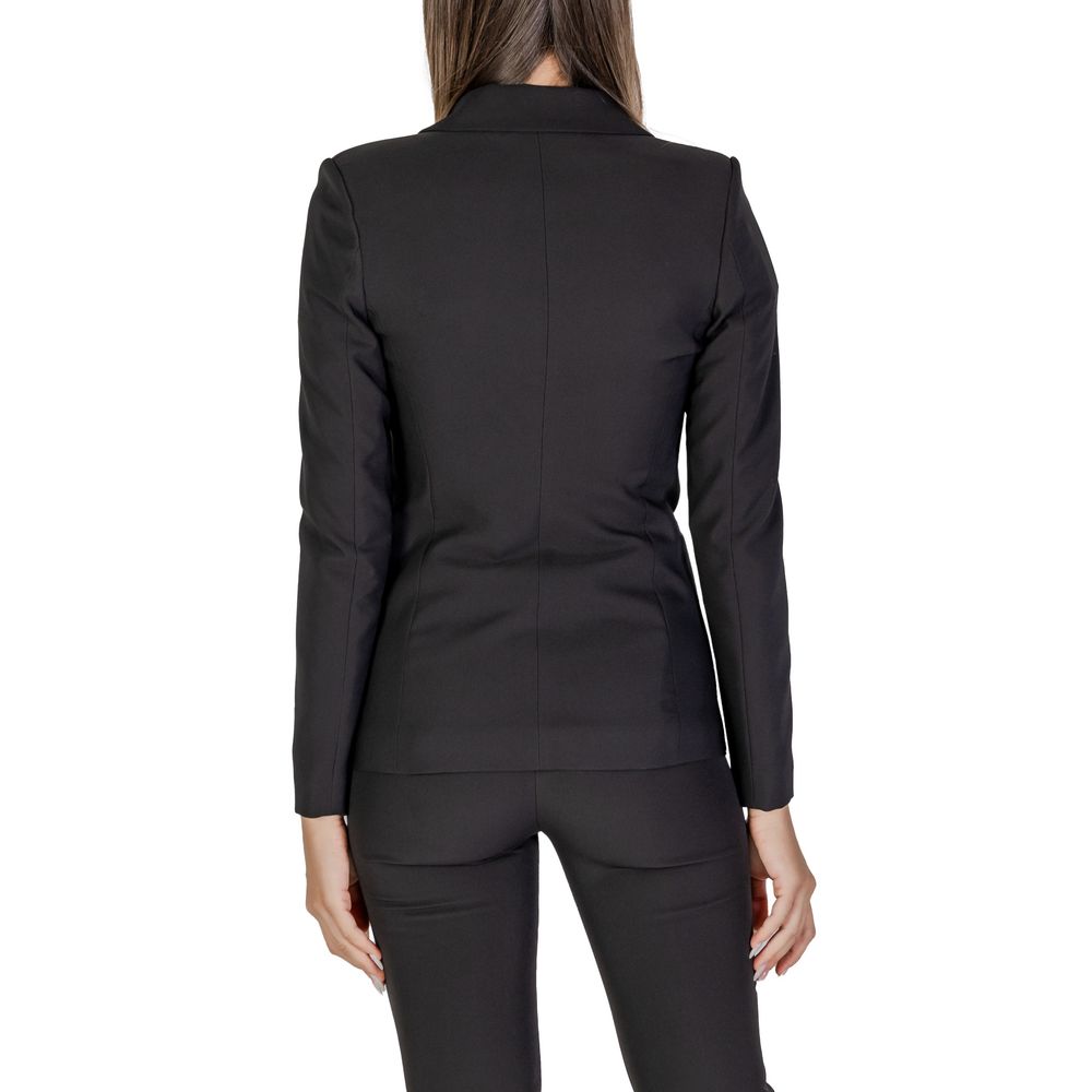 Sandro Ferrone Black Polyester Blazer -   -  Sandro Ferrone.