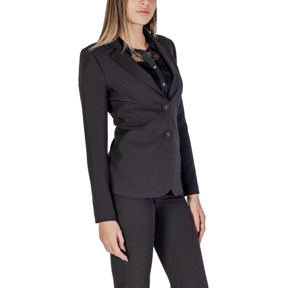 Sandro Ferrone Black Polyester Blazer -   -  Sandro Ferrone.