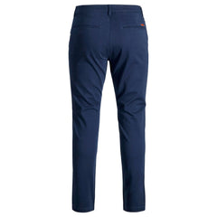 Jack Jones Blue Cotton Skinny Pant -   -  Jack Jones.