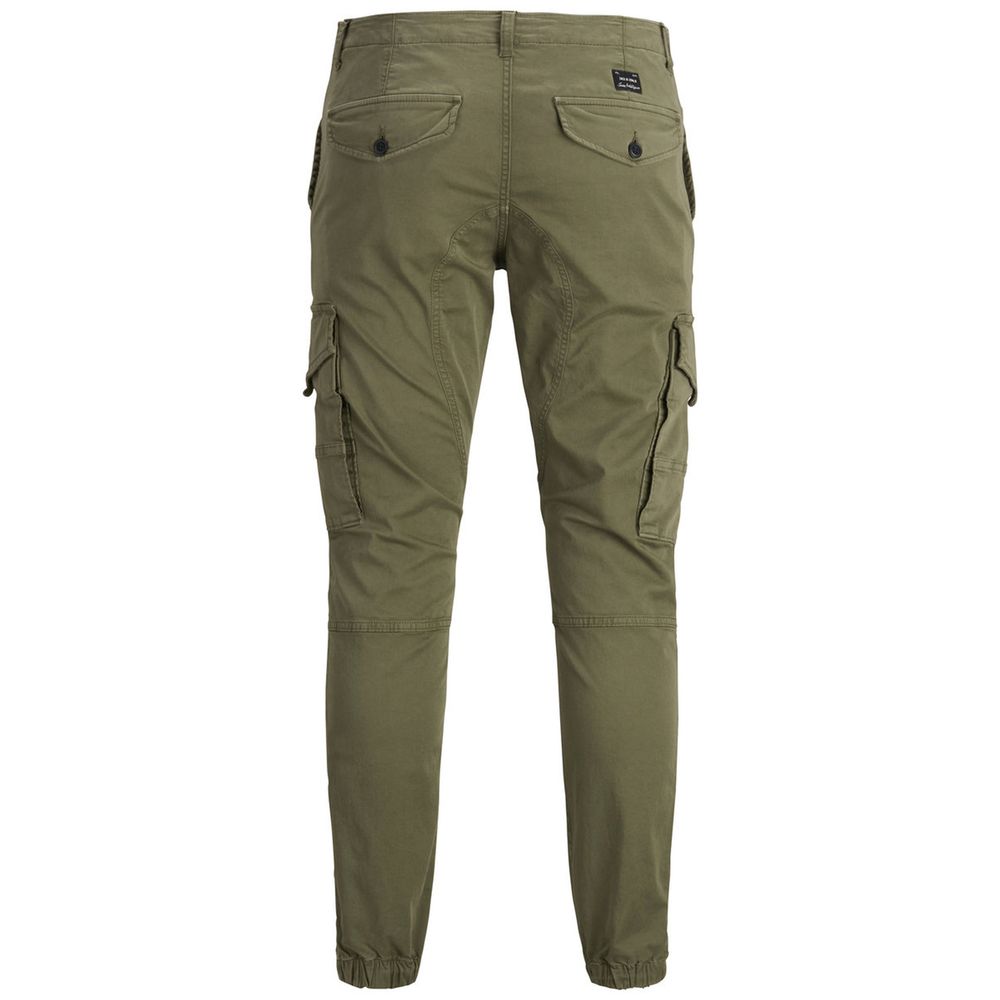 Jack Jones Green Cotton Skinny Pant -   -  Jack Jones.