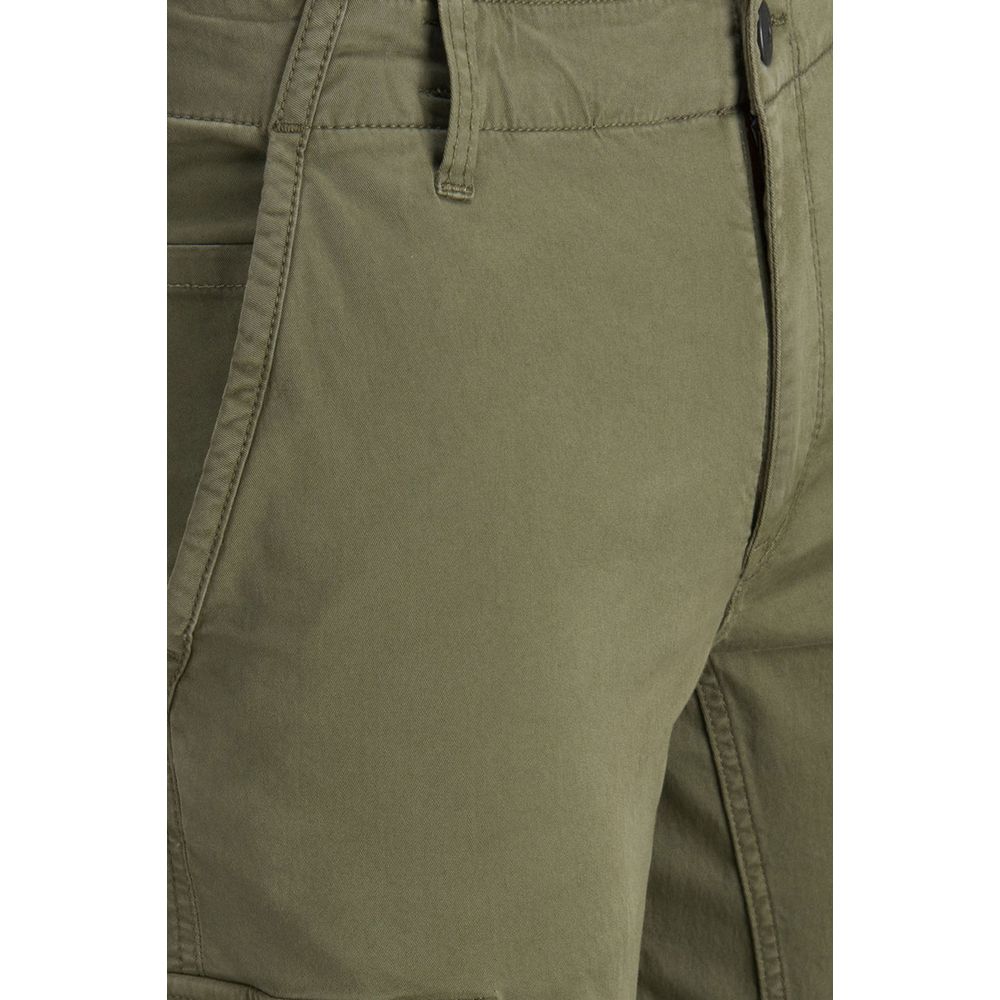 Jack Jones Green Cotton Skinny Pant -   -  Jack Jones.