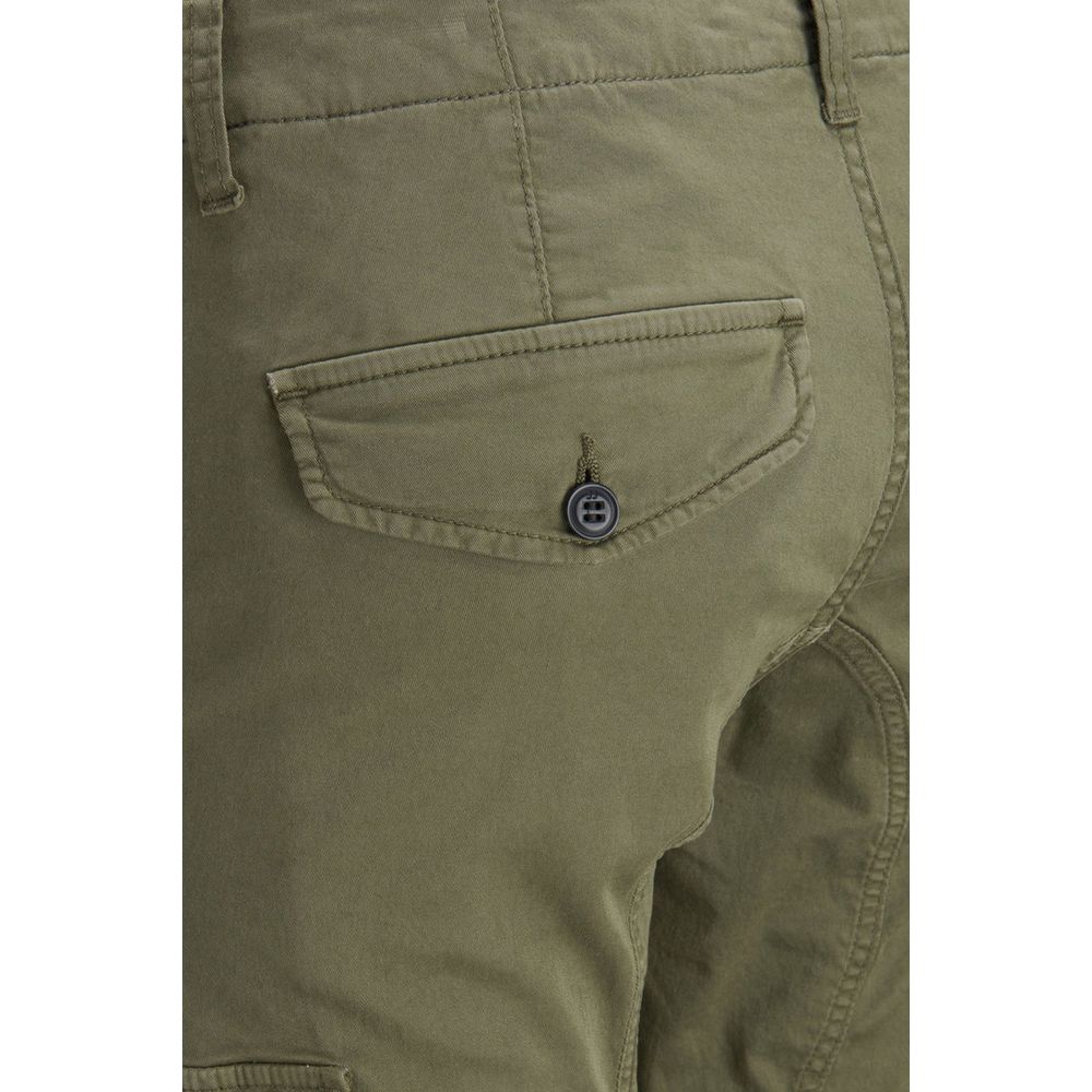 Jack Jones Green Cotton Skinny Pant -   -  Jack Jones.