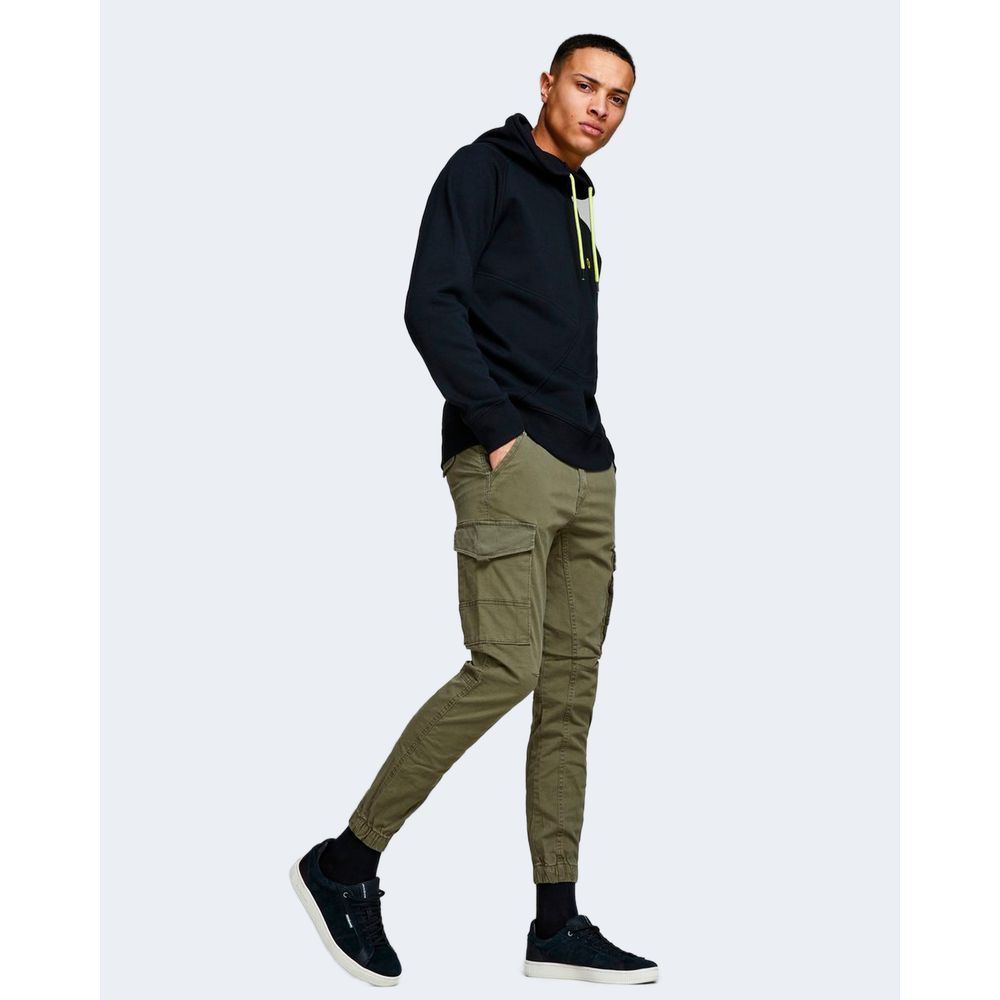 Jack Jones Green Cotton Skinny Pant -   -  Jack Jones.