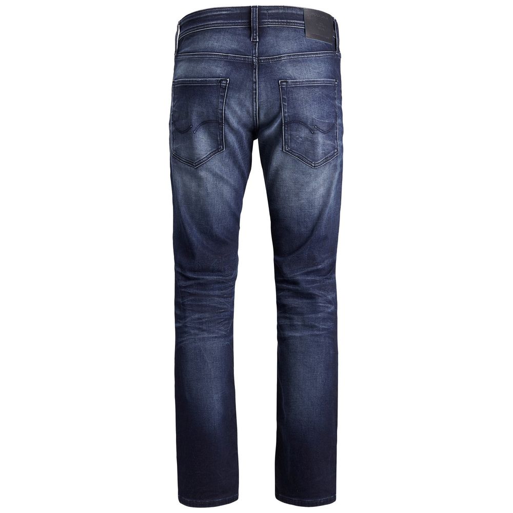 Jack Jones Blue Cotton Relaxed Fit Jean -   -  Jack Jones.