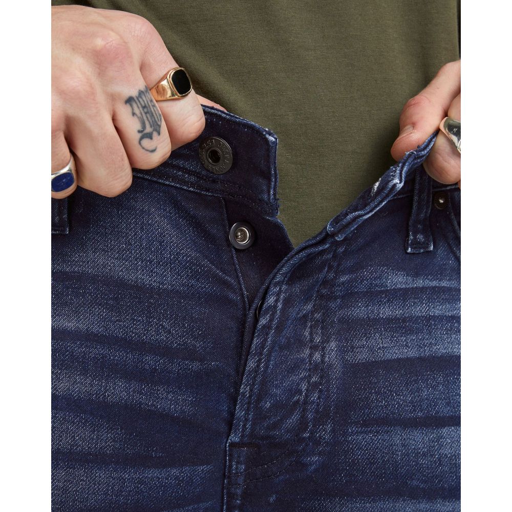 Jack Jones Blue Cotton Relaxed Fit Jean -   -  Jack Jones.