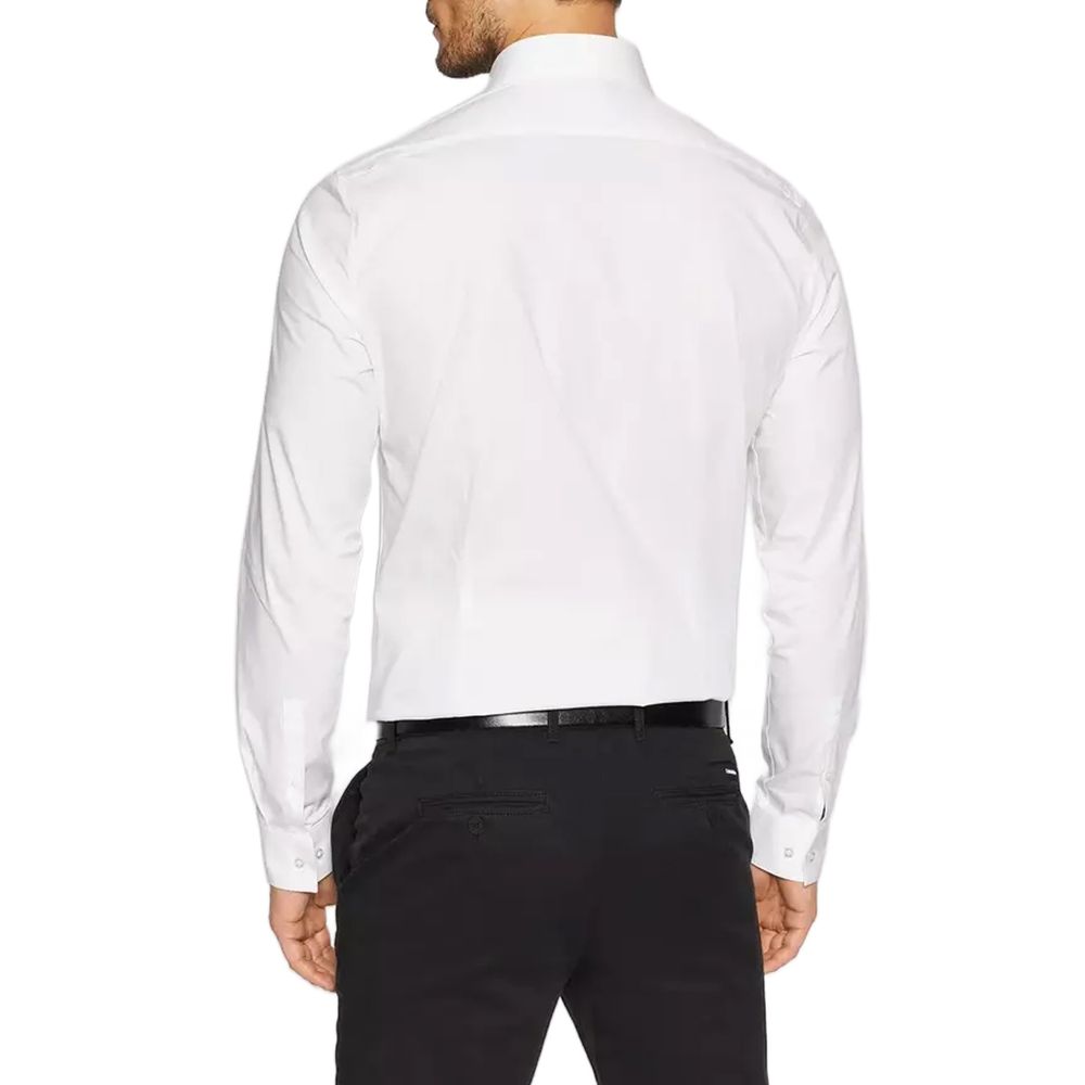 Calvin Klein White Cotton Shirt -   -  Calvin Klein.