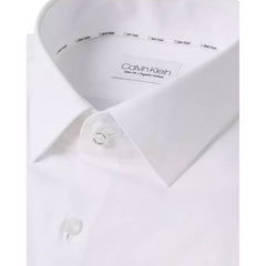 Calvin Klein White Cotton Shirt -   -  Calvin Klein.