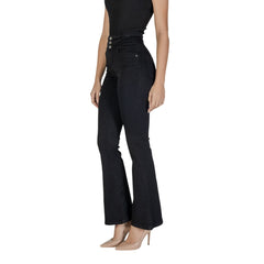 Only Black Cotton Pant -   -  Only.