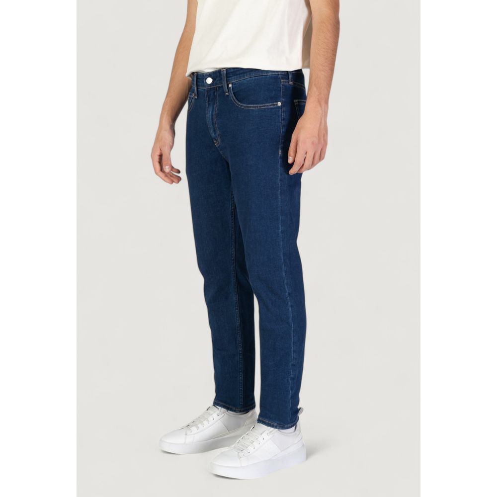 Calvin Klein Jeans Blue Cotton Slim Fit Jean -   -  Calvin Klein Jeans.