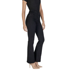 Only Black Cotton Pant -   -  Only.