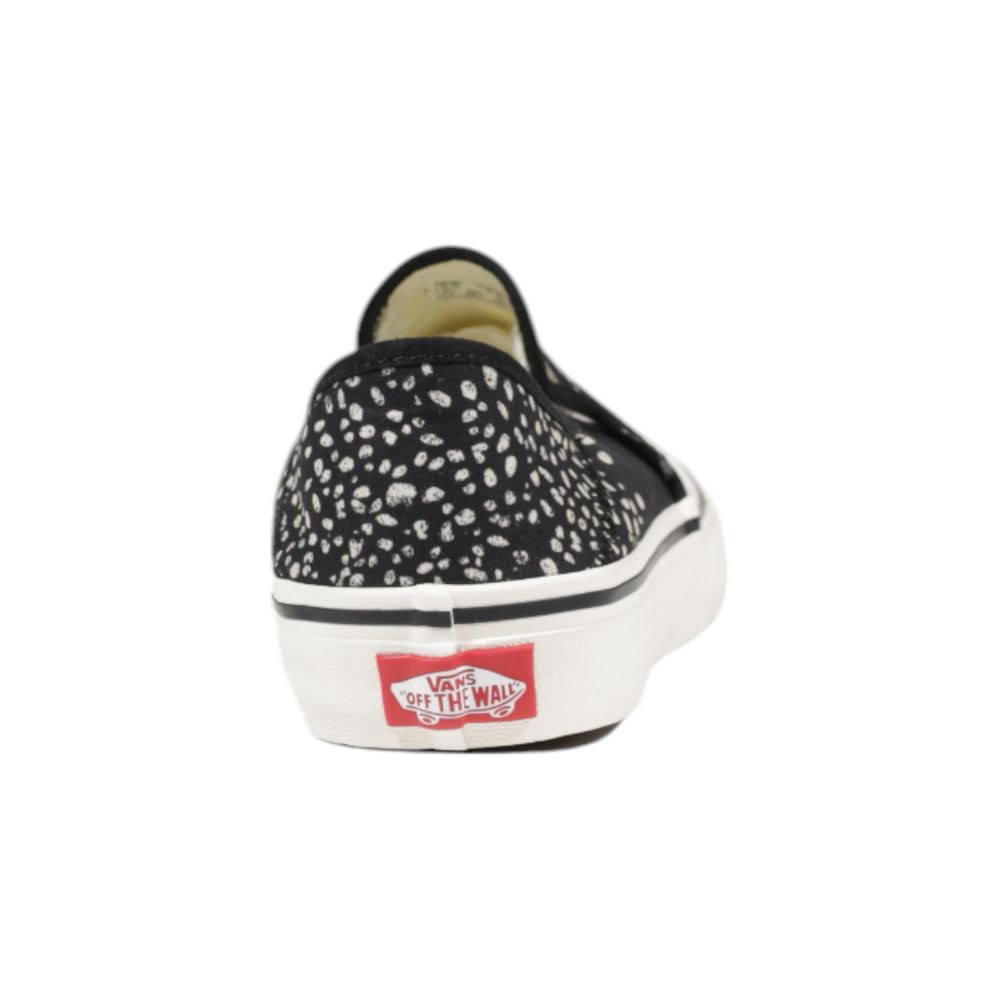 Vans Black Leather Sneaker -   -  Vans.