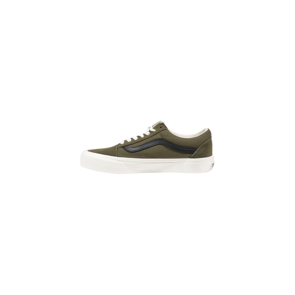 Vans Green Leather Sneaker -   -  Vans.