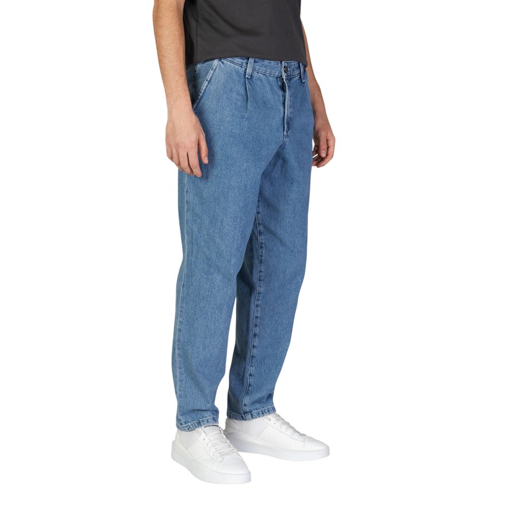 Jack Jones Blue Cotton Relaxed Fit Jean -   -  Jack Jones.