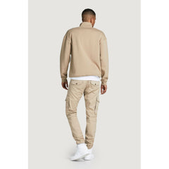 Jack Jones Beige Cotton Pant -   -  Jack Jones.