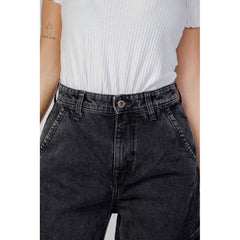 Only Black Cotton Boyfriend Jean -   -  Only.