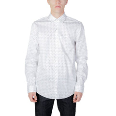 Calvin Klein White Cotton Shirt -   -  Calvin Klein.