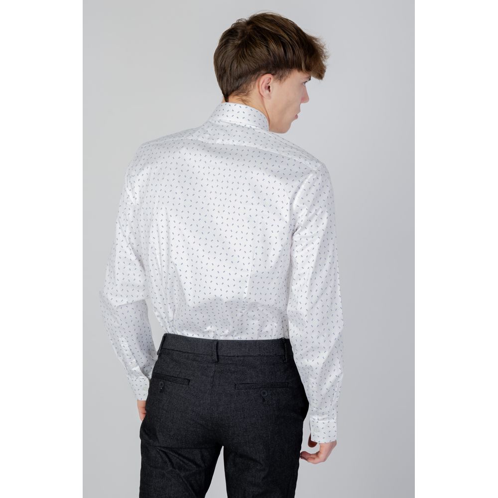 Calvin Klein White Cotton Shirt -   -  Calvin Klein.