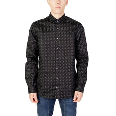Calvin Klein Black Cotton Shirt -   -  Calvin Klein.