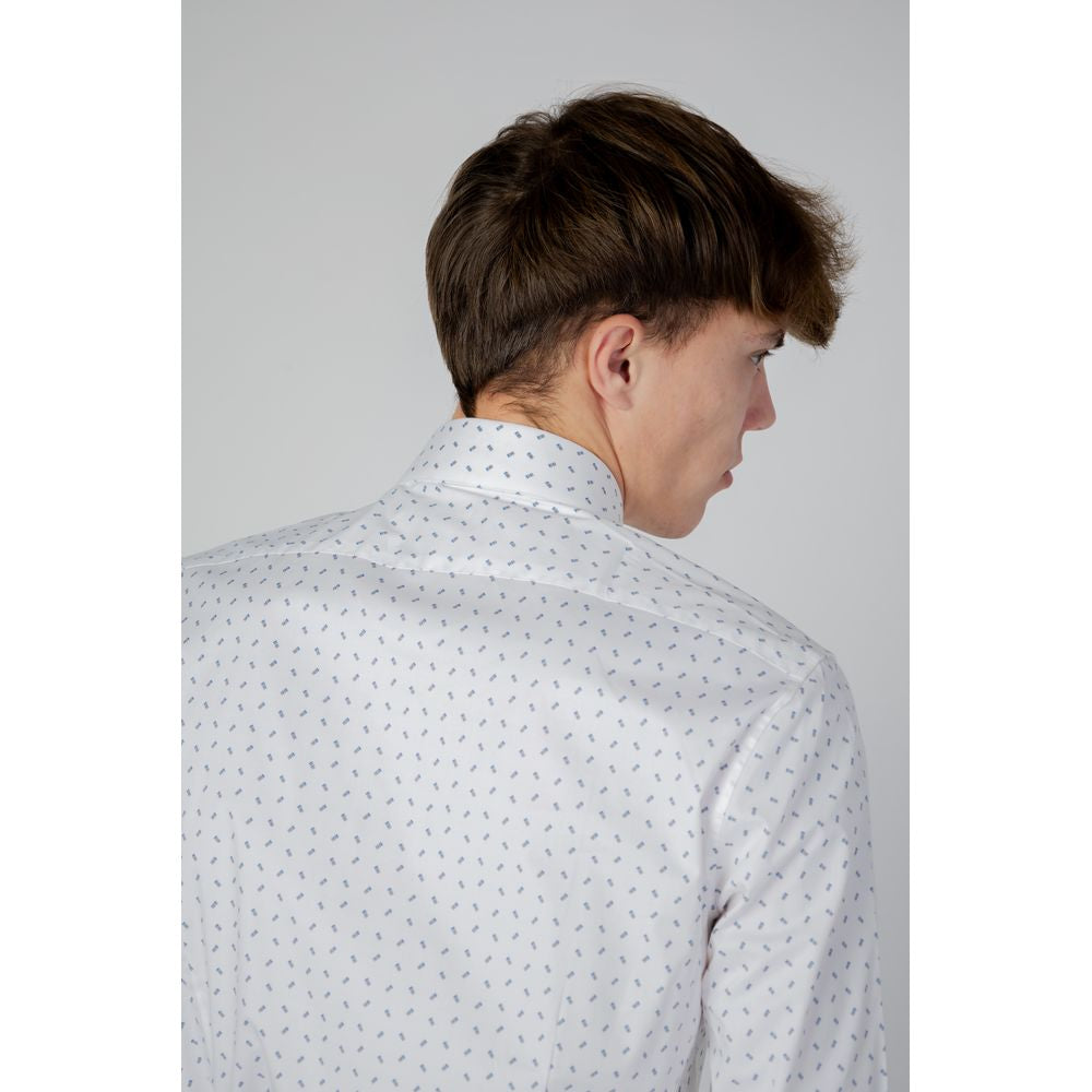 Calvin Klein White Cotton Shirt -   -  Calvin Klein.