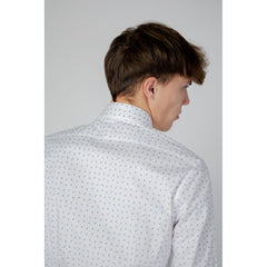 Calvin Klein White Cotton Shirt -   -  Calvin Klein.