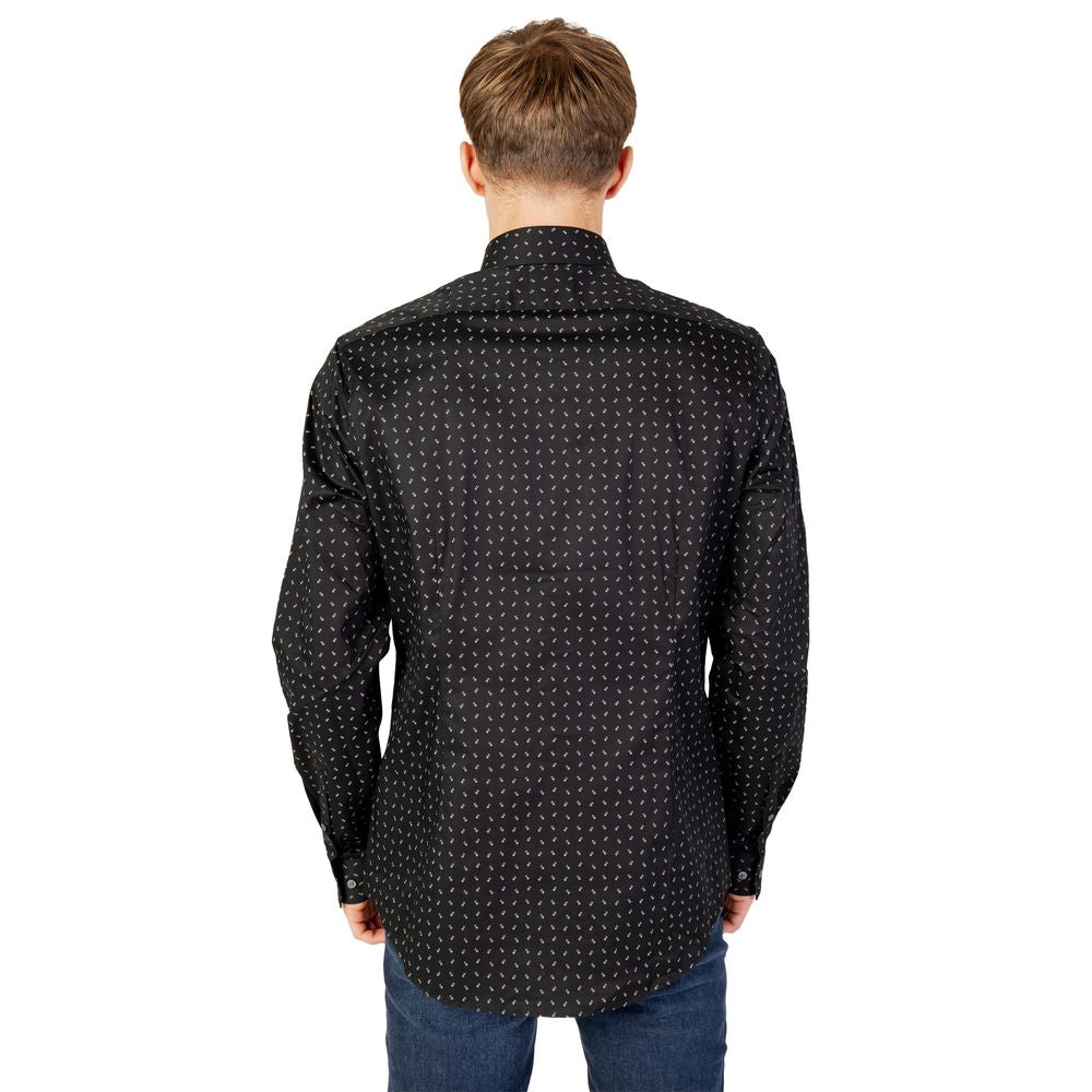 Calvin Klein Black Cotton Shirt -   -  Calvin Klein.