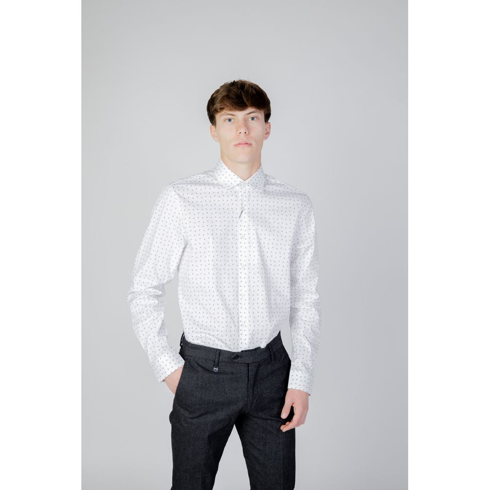 Calvin Klein White Cotton Shirt -   -  Calvin Klein.