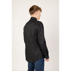 Calvin Klein Black Cotton Shirt -   -  Calvin Klein.