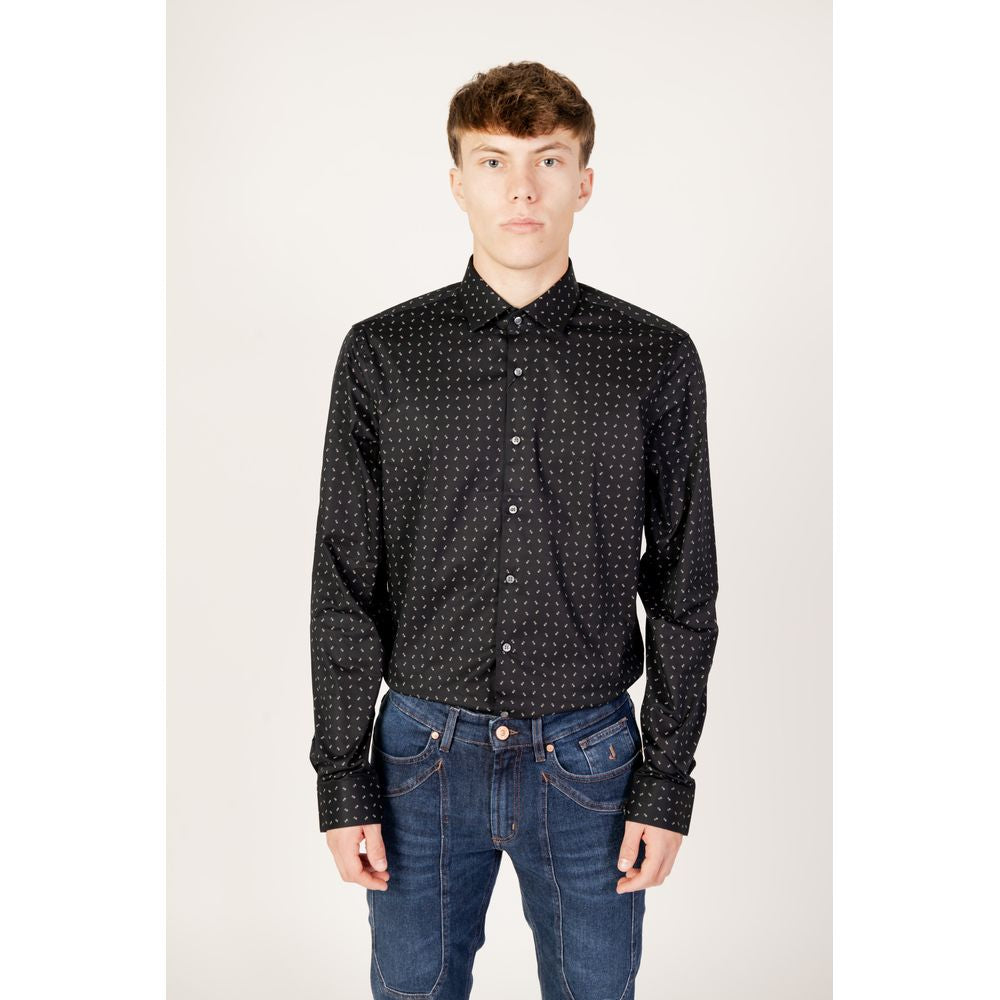 Calvin Klein Black Cotton Shirt -   -  Calvin Klein.