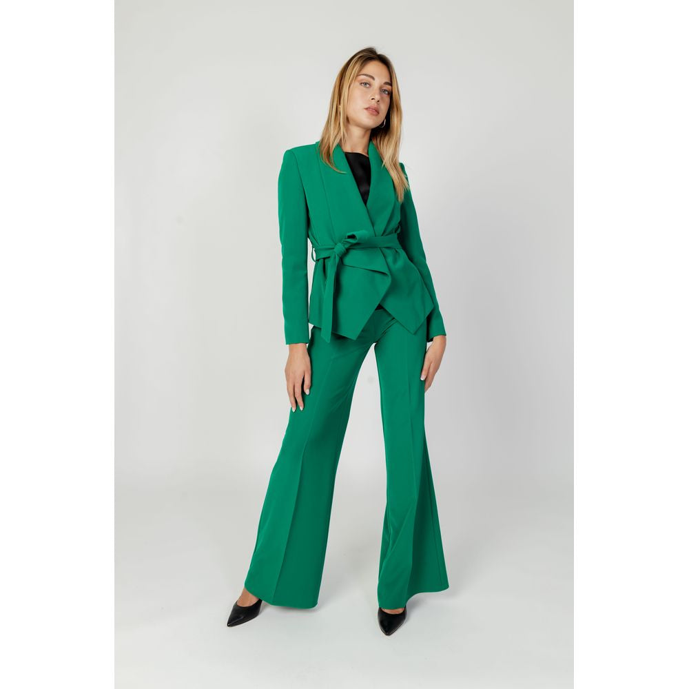 Sandro Ferrone Green Polyester Blazer -   -  Sandro Ferrone.