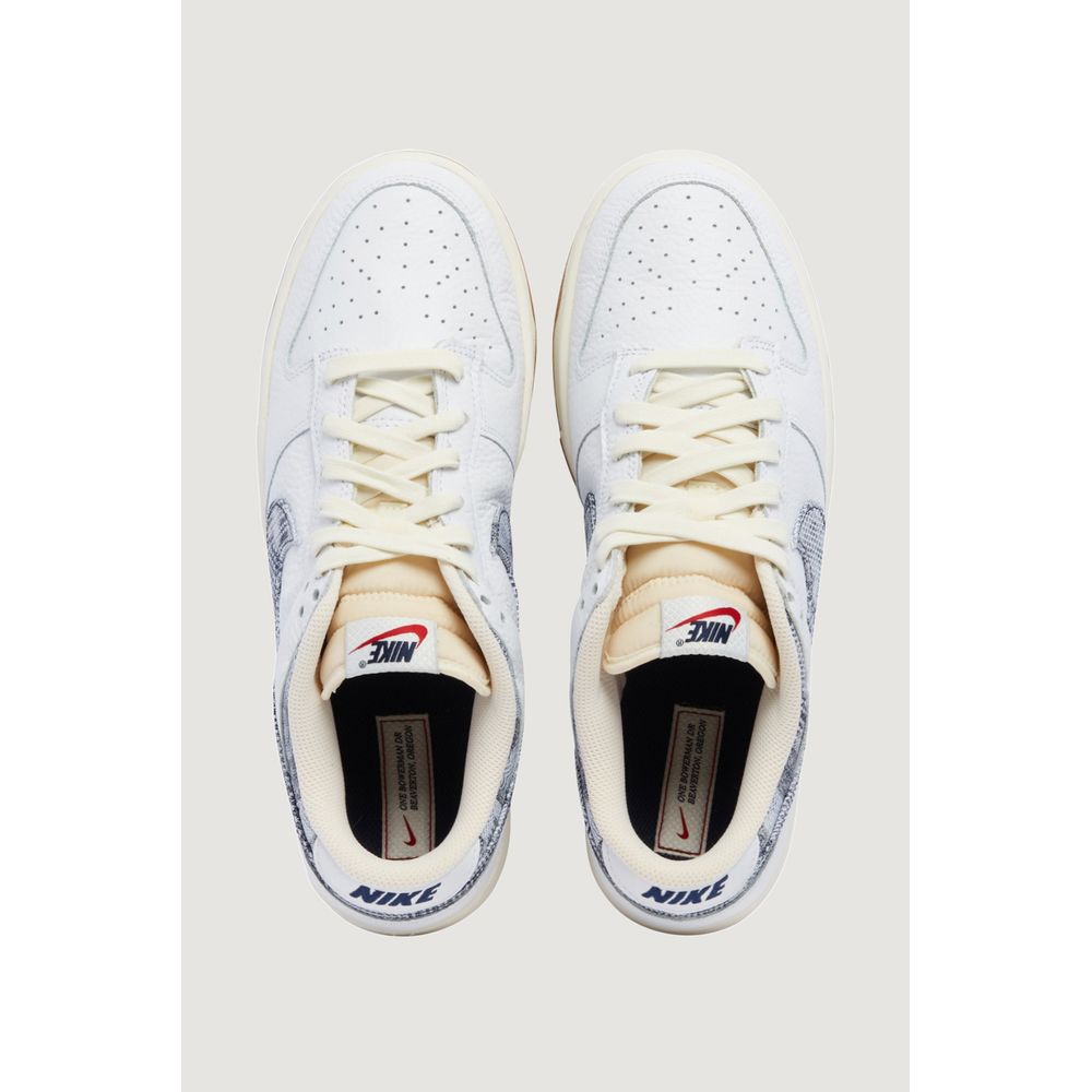 Nike Blue Leather Sneaker -   -  Nike.